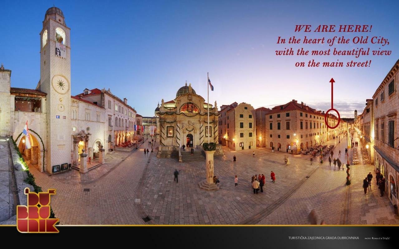 Apartment Stradun In The Heart Of Old City Дубровник Екстериор снимка